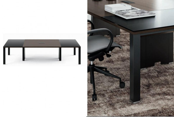 stoły Tabela Office Design Drewno Meeting Meble Stół konferencyjny Meble biurowe Frezza
