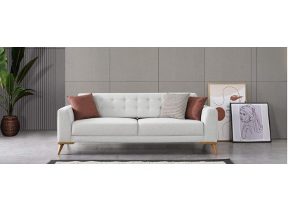 Luksusowa Sofa 3 - miejsce do siedzenia Design Meble Stylowa trzyosobowa kanapa do salonu