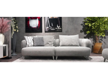 Designerski zestaw do salonu, 2 sztuki. Sofa trzyosobowa Fotel 3+1 kanapy sofy