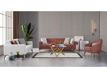 Zestaw do salonu stylowy Zestaw sofowy 3+3+1 miejsce do siedzenia luksusowe kanapy sofa meble