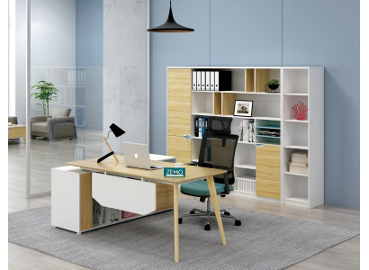 Designerska Szafa Półki ścienne do salonu Szafki Dekoracyjny system biurowy