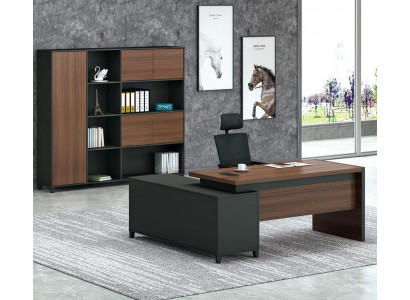 Biurko narożne Biuro Szefa Kuchni Pokój Meble Design Biurka Praktyka