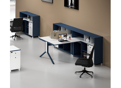 Biurko Półka Podwójne miejsce pracy Meble biurowe Meble