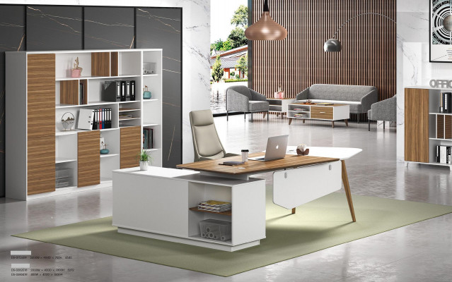 Szafka na artykuł Półka na książki Półki Szafa Deko Luxury Office Meble Szafki