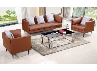 Zestaw sofowy Kanapa Sofa Podkładka Siedziba Sofy Kanapy 3+1+1 Meble biurowe Meble