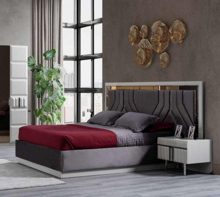 Design Sypialnia Meble Szafa Zestaw Łóżko Kompletne umeblowanie 4 sztuki.