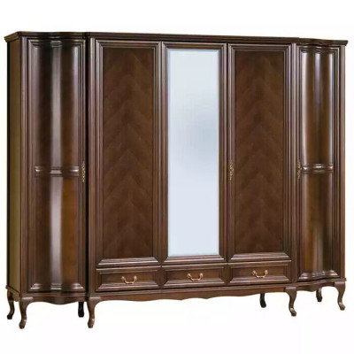 Szafa Sypialnia Drewno Szafka Szafki w stylu Art Deco Barokowe