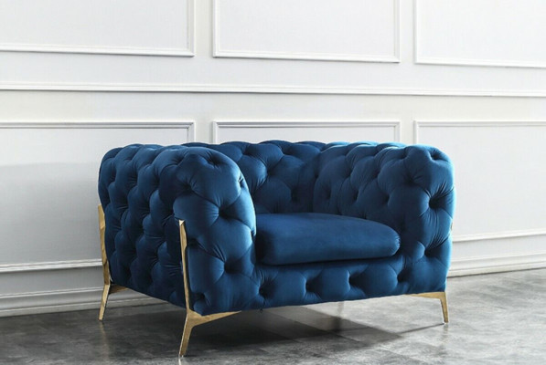 Luksusowa Sofa Sofa Podkładka Siedziba 3+2+1 Ustawić Deco Chesterfield