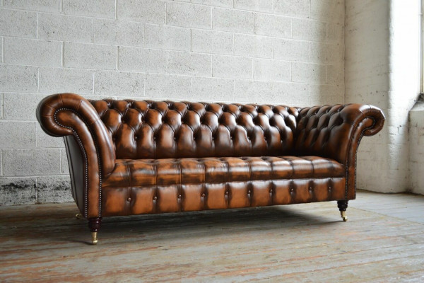 Luksusowa Designerska Sofa Kanapa Podkładka Trzy miejsce do siedzenia Skóra Kanapy Sofy 3er Siedziba Nowe