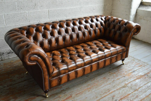 Luksusowa Designerska Sofa Kanapa Podkładka Trzy miejsce do siedzenia Skóra Kanapy Sofy 3er Siedziba Nowe
