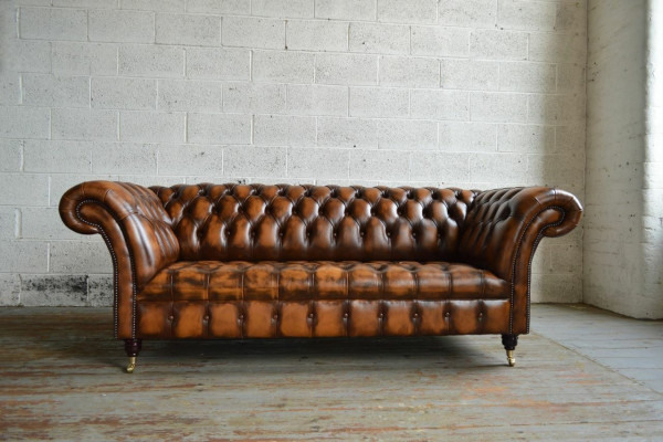 Luksusowa Designerska Sofa Kanapa Podkładka Trzy miejsce do siedzenia Skóra Kanapy Sofy 3er Siedziba Nowe