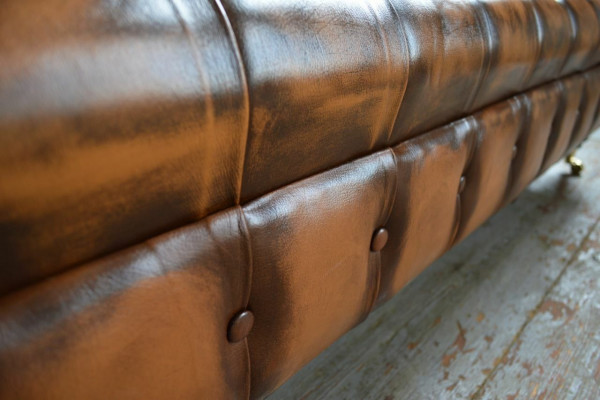 Luksusowa Designerska Sofa Kanapa Podkładka Trzy miejsce do siedzenia Skóra Kanapy Sofy 3er Siedziba Nowe