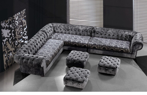 Designerski trzyosobowy zestaw do siedzenia do siedzenia Podkładka do kanapy kanapa nowoczesny luksusowy 250x350cm