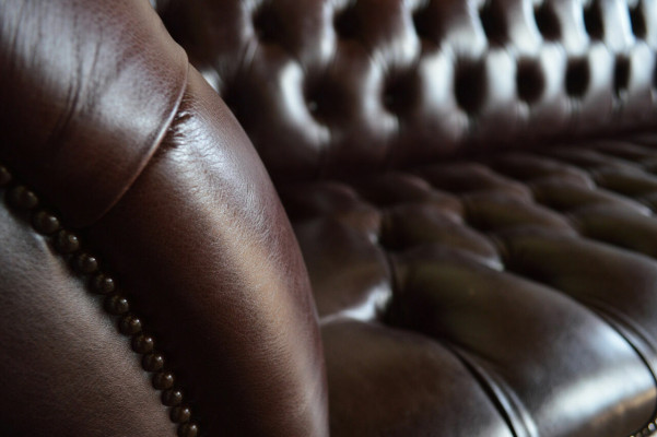 Sofa 4 miejsce do siedzenia Couch design Chesterfield Podkładka Siedziba Ustawić Skóra Włókienniczy Nowość