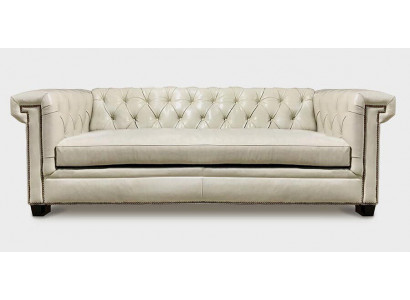 Chesterfield Luxury Sofa Podkładka Siedziba Skóra Ustawić 321 miejsce siedzące Kanapy