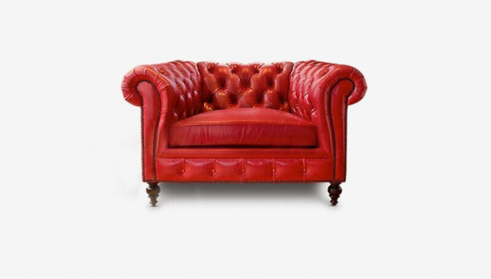 Chesterfield Zestaw sofowy Sofa Couch Podkładka 321 miejsce do siedzenia Skóra Kanapy