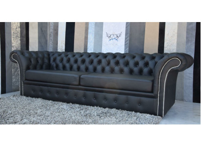 Elegancka Sofa Chesterfield Designerska Podkładka Ustawić Dekoracyjne Kanapy