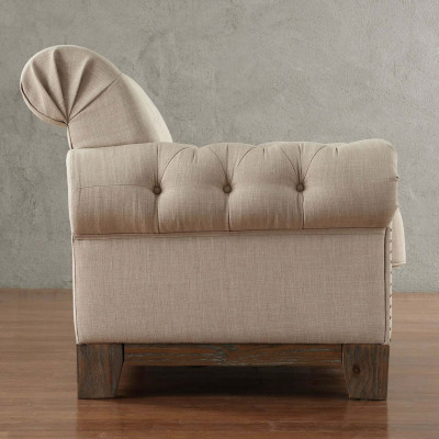 Chesterfield 2 Siedziba Klasyczna Luksusowa Sofa Z Naturalnego Drewna Rama Włókienniczy Skóra Couch