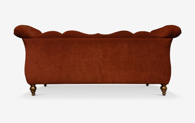 Angielska Luksusowa Sofa Chesterfield Kolorowa Włókienniczy Kanapa Turkis Niebiesko-Zielona Kanapy