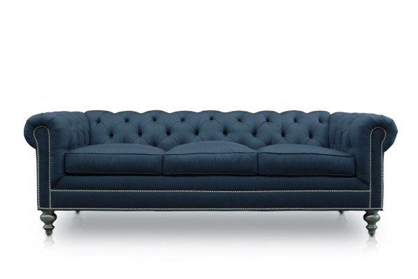 Sofa Luksusowa Włókienniczy Chesterfield Couch Sofy Podkładka 3 miejsce siedzące Sofy Trzyosobowe Nowość