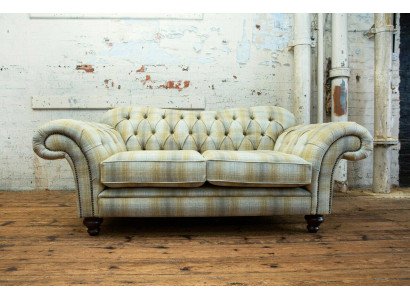 Sofa Chesterfield 2 miejsce do siedzenia Design Sofy Podkładka Kanapy Skóra Relaks Dwumiejscowa