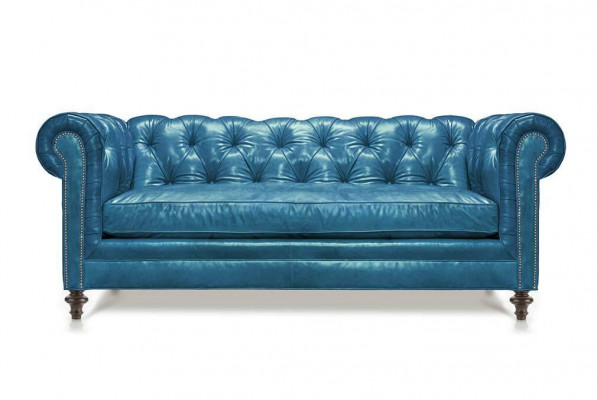 Chesterfield Luxury Sofa Couch Podkładka Siedziba Skóra Ustawić 321 miejsce siedzące Kanapy Nowe