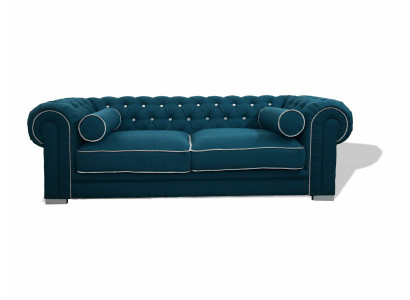 Chesterfield Sofa 3 miejsce do siedzenia Podkładka Designer Couches Sofy Ustawić SL Sofa