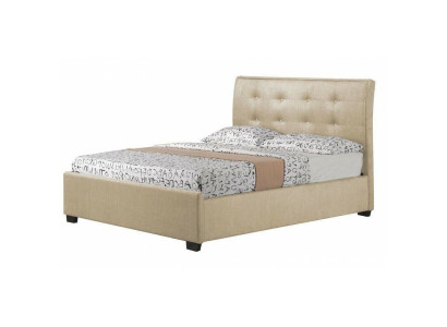Chesterfield Design Podkładka Angielska Łóżko Szare łóżko 160/180x200 cm Podwójne łóżko