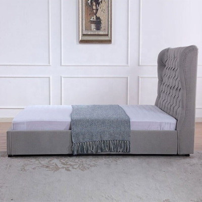 Łóżko Chesterfield Łóżko tapicerowane Luxury Sypialnia Design łóżka Włókiennicze Skóra Nowe