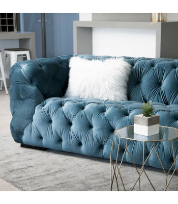 Chesterfield 3 miejsce siedzące Nowoczesna luksusowa designerska kanapa salonowa trzyosobowa