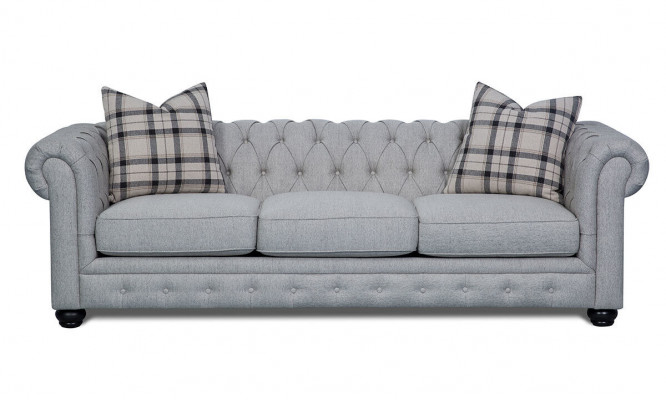 Chesterfield Zestaw sofowy Sofa Kanapa Podkładka 3+1 miejsce do siedzenia Skóra Kanapy Włókiennicze Nowość