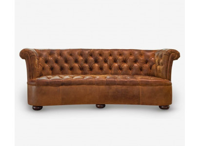 Chesterfield Skóra Podkładka Design Sofa Luxury Couch Classic Sofa 3 miejsce do siedzenia Nowość