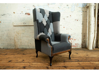 Designerski fotel Chesterfield Fotel Club Lounge 1 miejsce do siedzenia