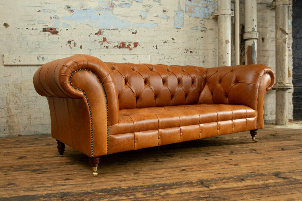 Sofa Chesterfield Aksamit trzyosobowe sofy projektowe Podkładka kanapy kanapa Aksamit 220cm