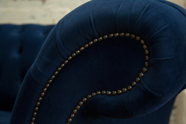Sofa Chesterfield Aksamit sofy czteroosobowe Podkładka kanapy kanapa Aksamit 265cm