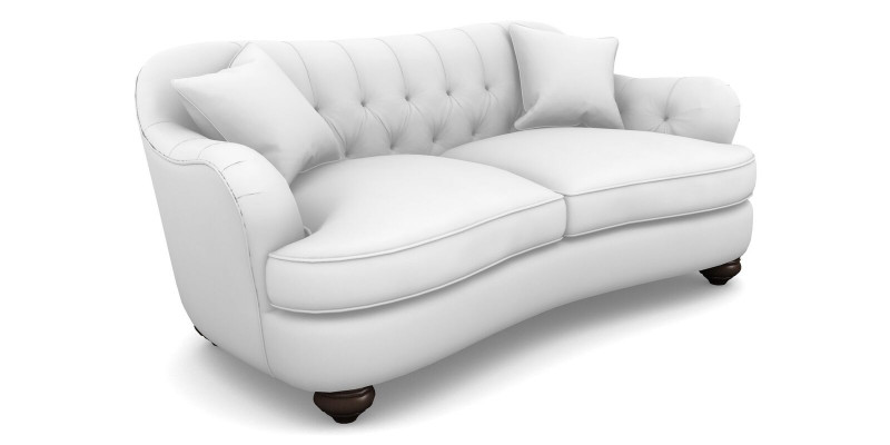 Sofa Luxury Włókienniczy Chesterfield Couch Sofy Podkładka 3 miejsce siedzące Kanapy Materiał Nowość