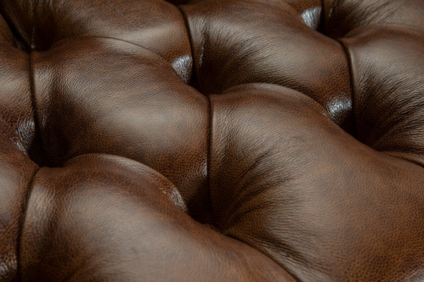 Chesterfield Brown Couch Sofa Podkładka 4 miejsce do siedzenia Kanapy Siedziba Ustawić Sofy 265cm
