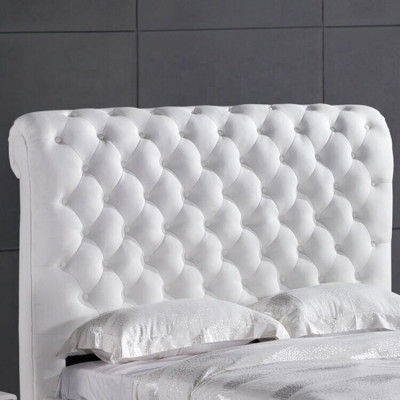 Łóżko Classic Sypialnia 160x200 cm Skóra Włókienniczy Chesterfield Łóżko Hotelowe