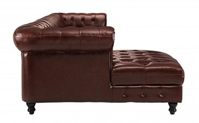 Chesterfield Narożnikowa kanapa Sofa Couch Podkładka Zestaw narożny klasyczne Meble