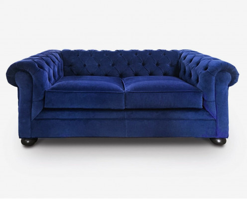 Chesterfield Luxury Sofa Couch Podkładka Siedziba Skóra Ustawić 2+1 miejsce siedzące Kanapy Nowe