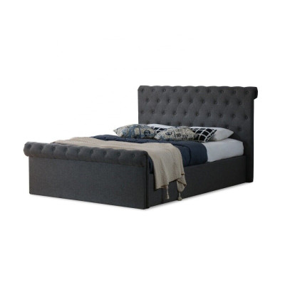 Chesterfield Classic Design Łóżko Podkładka do łóżka włókienniczego 140x200cm