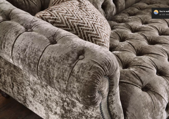 Chesterfield Sofa Couch Podkładka Materiał Skóra Couchen Podkładka Ustawić 3-osobową