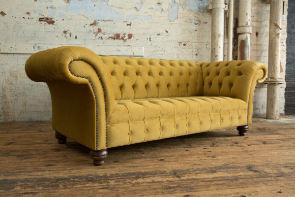 Włókienniczy Sofa 3 miejsce do siedzenia Sofa Podkładka Sofy Design Luksusowa Kanapa Meble Trzyosobowa Nowość