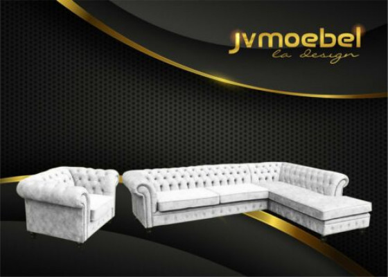 Chesterfield Classic Meble do salonu Narożnikowa kanapa Sofa Kanapa Podkładka