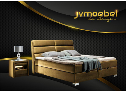 Sypialnia Luxury Box Spring Łóżko łóżka Double Meble Materiał 140 160 180 x 200cm