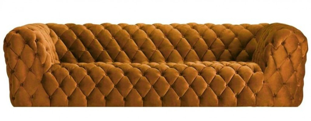 Różowa Kanapa Big Couch Chesterfield XXL Podkładka Materiał Kanapy Czteromiejscowe 250cm Nowość
