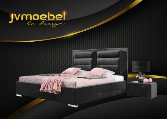 Luksusowe łóżko Box Spring Double Design Materiał Hotel Green bed Sypialnia Meble