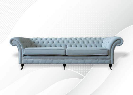 Podkładka Sofy Design Luksusowa Kanapa Sofa 4-osobowa Kanapy Materiałowe Czteromiejscowe Aksamit Nowość