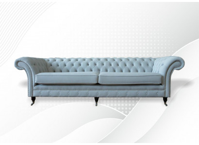 Podkładka Sofy Design Luksusowa Kanapa Sofa 4-osobowa Kanapy Materiałowe Czteromiejscowe Aksamit Nowość
