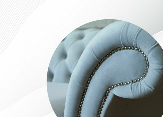 Podkładka Sofy Design Luksusowa Kanapa Sofa 4-osobowa Kanapy Materiałowe Czteromiejscowe Aksamit Nowość
